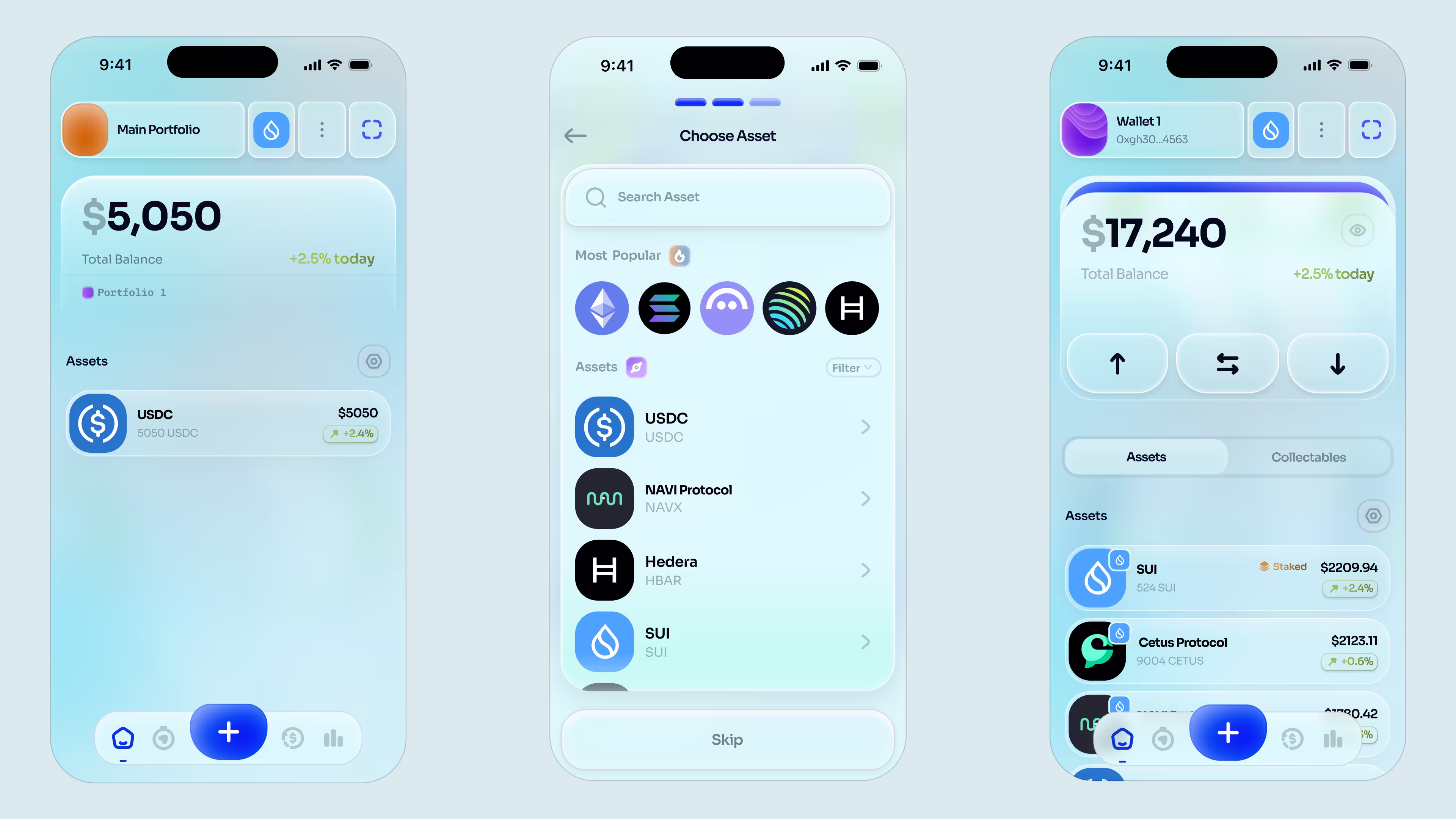Prisp Wallet UI